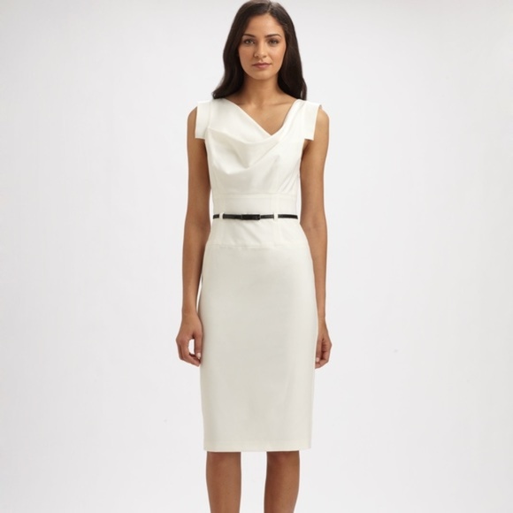 Classic Jackie O Midi Dress Ivory ...